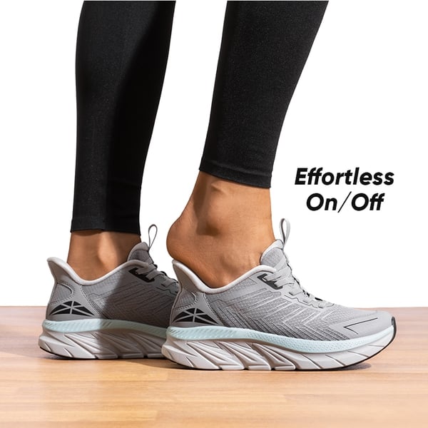 [ALLSWIFIT 2.0] Women's Comfortable Walking Sneakers - GREY - 2